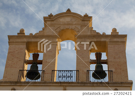 Bells at Seville Cathedral at sunset.Spain. 27202421