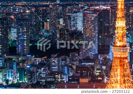Tokyo night view 27203122