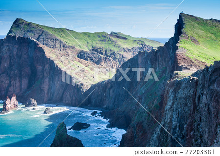 East coast of Madeira island Ponta de Sao. 27203381
