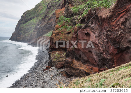 Coast near Boaventura, Madeira island, Portugal Coast near Boaventura, Madeira island, Portugal 27203615