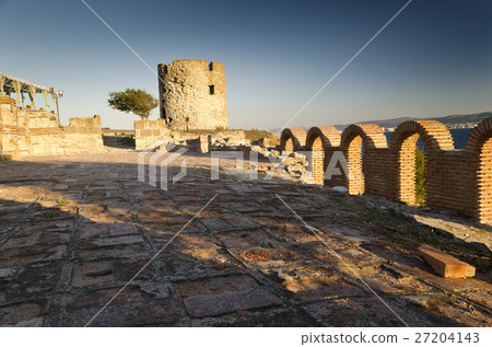 Ruins of the ancient Basilica Nesebar, Bulgaria Ruins of the ancient Basilica Nesebar, Bulgaria 27204143