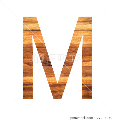 English alphabet with old wood texture. English alphabet with old wood texture. 27204850