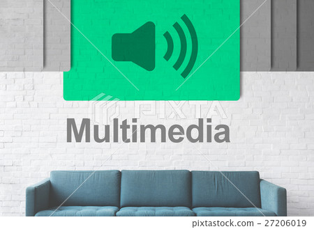 Audio Podcast Music Multimedia Broadcast Concept 27206019
