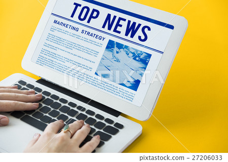 News Business Communication Marketing Concept News Business Communication Marketing Concept 27206033