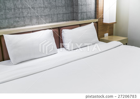 Comfortable pillows and bed . Comfortable pillows and bed . 27206783