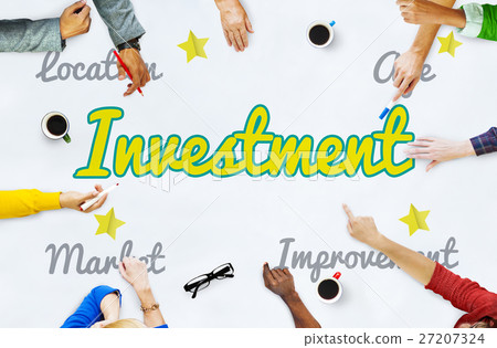 Real Estate Fancy Font Concept 27207324