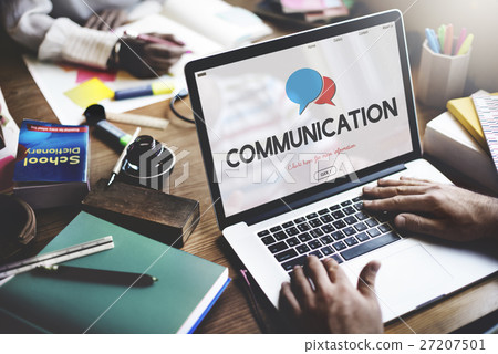 Social Blog Communication Connection Message Concept 27207501