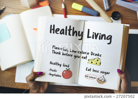 Healthy Diet Notes To Do List Concept 27207502
