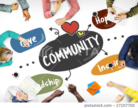 Donations Charity Volunteer Words Concept 27207700