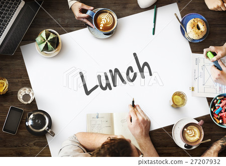 Time for Lunch Break Meal Food Cuisine Healthy Eating Concept Time for Lunch Break Meal Food Cuisine Healthy Eating Concept 27207932