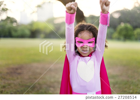 Superheroes Cheerful Kids Expressing Positivity Concept Superheroes Cheerful Kids Expressing Positivity Concept 27208514