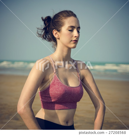 Yoga Meditation Concentration Peaceful Serene Relaxation Concept Yoga Meditation Concentration Peaceful Serene Relaxation Concept 27208568