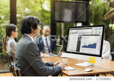 Business Corporate People Working Concept Business Corporate People Working Concept 27209062