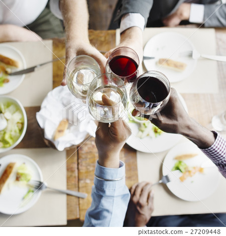 Business People Dining Together Concept 27209448