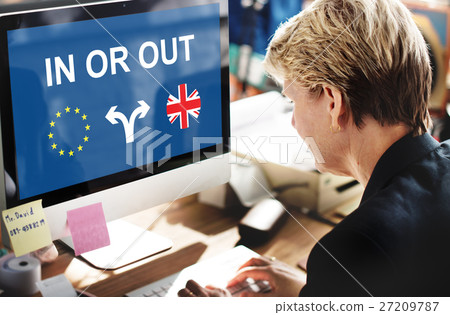 Brexit Bremain UK EU Referendum Concept Brexit Bremain UK EU Referendum Concept 27209787