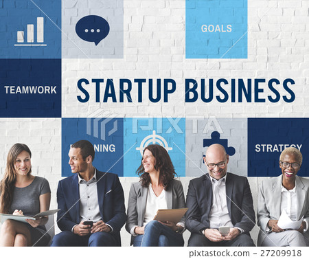 Startup Business Plan Strategy Concept 27209918