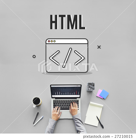 Web Development Symbol Icon Concept 27210015