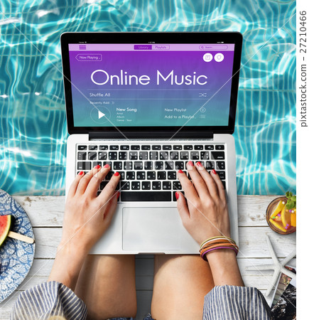 Music Multimedia Sound Entertainment Concept Music Multimedia Sound Entertainment Concept 27210466