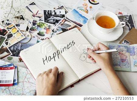 Be Happy Fun Weekends Concept 27210553