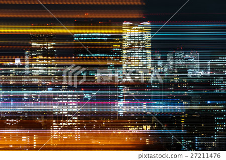 Night view of the city Night view of the city 27211476