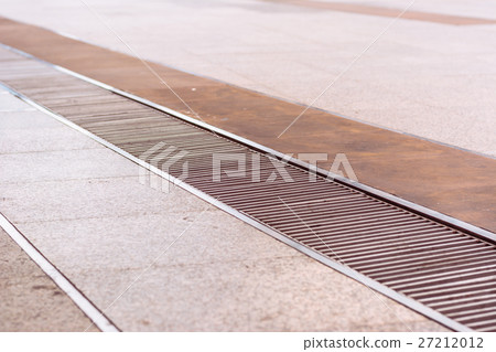 water drain or ditch on floor 27212012