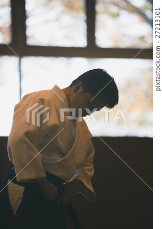 合氣道 男式正裝裙褲 道服 27213101