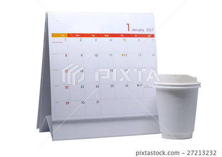 isolated desktop calendar blank schedule isolated desktop calendar blank schedule 27213232