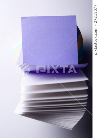 Block of paper for notes with a clean open-purple Block of paper for notes with a clean open-purple 27215077