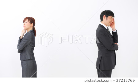 Business scene fight Business scene fight 27215769
