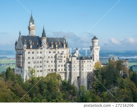 Neuschwanstein castle in Germany Neuschwanstein castle in Germany 27216206