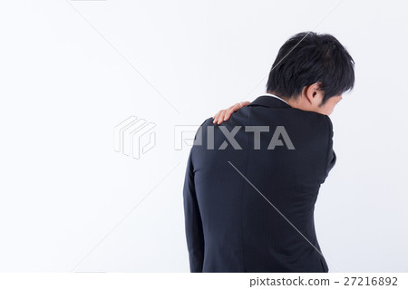 Male stiff neck Male stiff neck 27216892