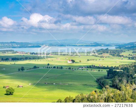 Landscape view in Bavaria, Germany Landscape view in Bavaria, Germany 27217638