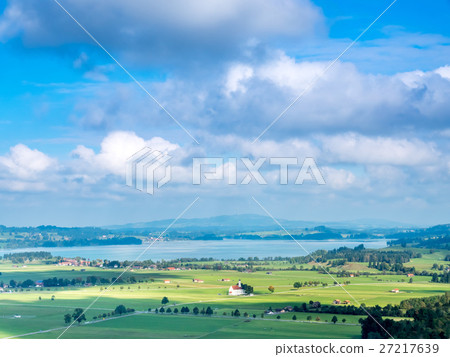 Landscape view in Bavaria, Germany Landscape view in Bavaria, Germany 27217639