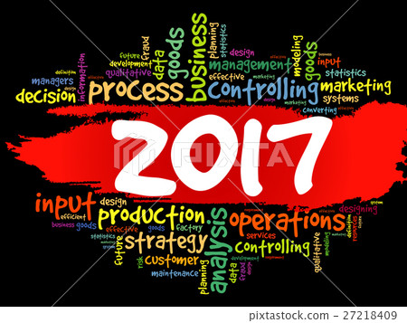 2017 goals plan, project word cloud 27218409
