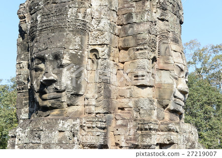 Cambodia Angkor Thom ruins group 27219007