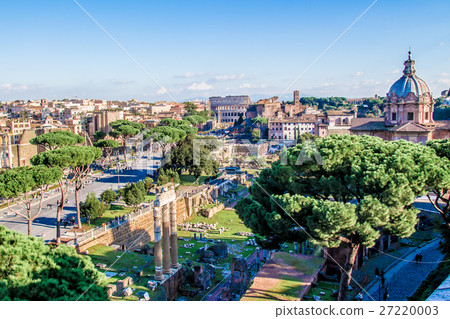 Cityscape of Rome, Italy 27220003