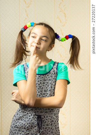 Portrait of a 11 year old girl Portrait of a 11 year old girl 27220137