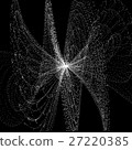 Surreal magic background of glittering sparks 27220385