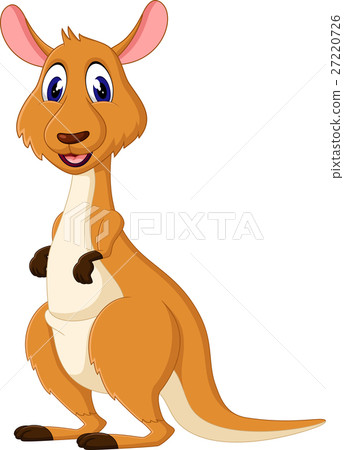Illustration Of Cute Kangaroo Cartoon Stock Illustration 27220726 Pixta https www pixtastock com illustration 27220726
