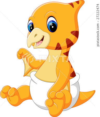 illustration of Happy pterodactyl cartoon illustration of Happy pterodactyl cartoon 27222474