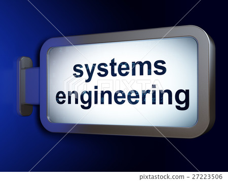 Science concept: Systems Engineering on billboard Science concept: Systems Engineering on billboard 27223506