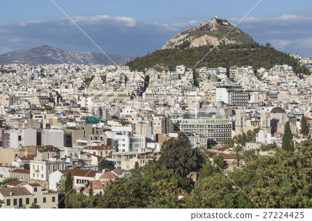 Cityscape of Athens and Lycabettus Hill Cityscape of Athens and Lycabettus Hill 27224425