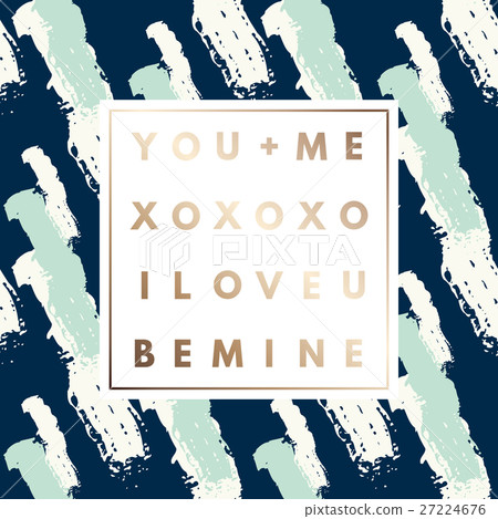Romantic logo in frame 27224676
