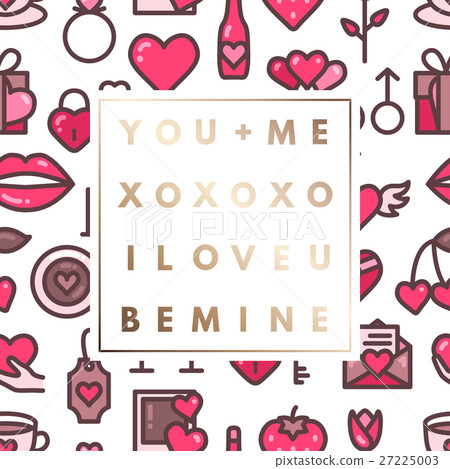 Romantic logo in frame Romantic logo in frame 27225003