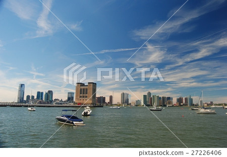 View from Hudson River Park toward Jersey City. View from Hudson River Park toward Jersey City. 27226406