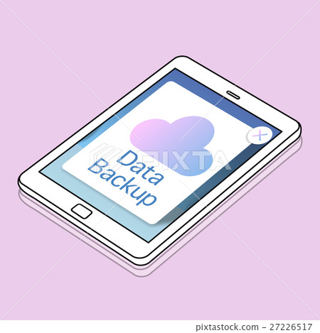 Cloud Computing Storage Icon Concept 27226517