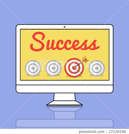Target Goal Mission Strategy Icon Concept Target Goal Mission Strategy Icon Concept 27226546