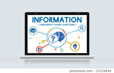 Help Question Contact us Information Concept 27226648
