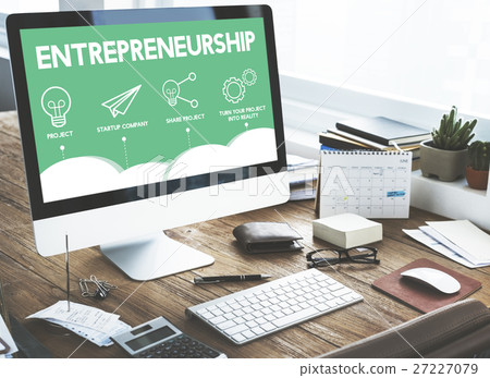 Crowdfunding Startup Business Crowdsourcing Cooperation Graphic Concept 27227079