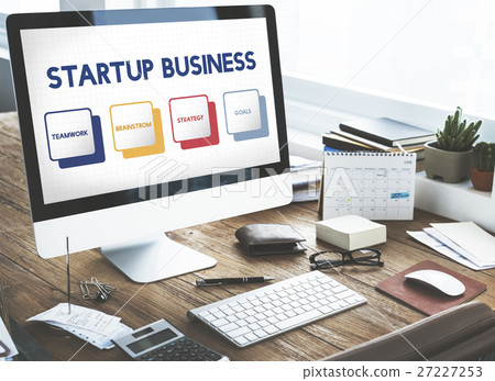 Start up Business Strategy Planning Concept Start up Business Strategy Planning Concept 27227253